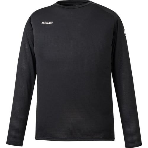 MILLET ミレー DRYGRID LIGHT CREW LS M  BLACK-NOIR