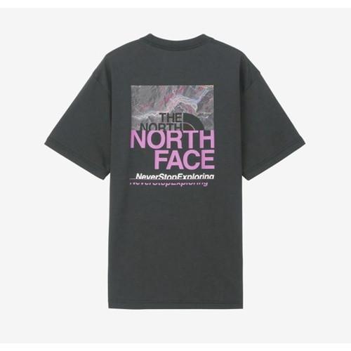 (THE NORTH FACE)ノースフェイス ショートスリーブハーフスウィッチングロゴティー  (...