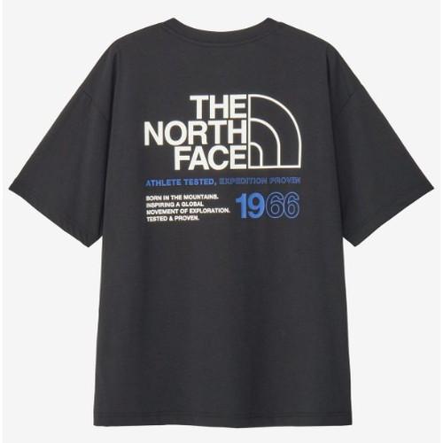 THE NORTH FACE ザ・ノース・フェイス ショートスリーブ イーエス66ロゴワイドティー ...