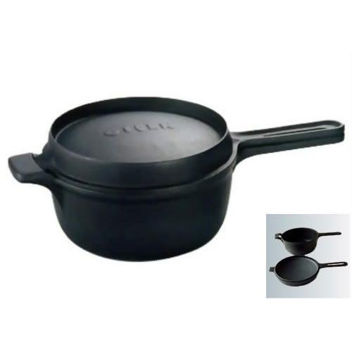 OIGEN 及源鋳造 ダッチオーブン天火　20cm片手IH対応