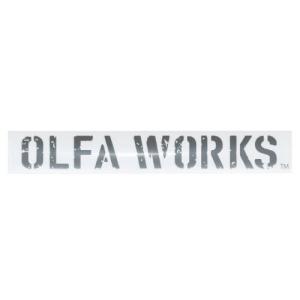 OLFA WORKS オルファワークス OW-ST01 OWステッカー 01