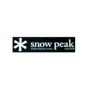snow peak（スノーピーク） ステッカー ロゴステッカー アスタリスクL