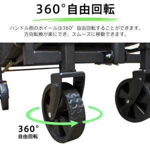 キャリーワゴン 大容量 50L キャリーカート...の詳細画像2
