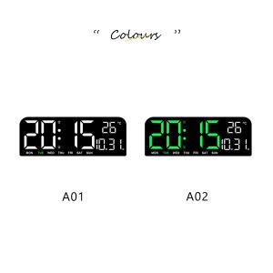 デジタル時計 壁掛け時計 卓上 大文字 置き時...の詳細画像1