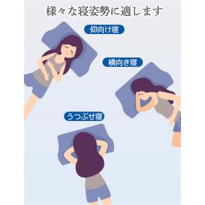 枕 まくら 首 肩 首枕 マクラ ピロー 低反...の詳細画像3