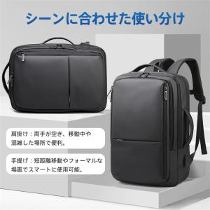 リュックサック メンズ 無地 ビジネスバッグ ...の詳細画像1