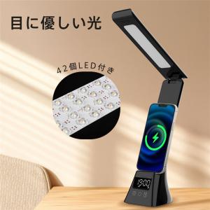 デスクライト ワイヤレス充電器 LED 15W...の詳細画像5