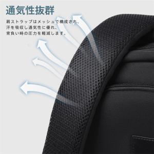 リュックサック レディース メンズ 無地 パソ...の詳細画像5