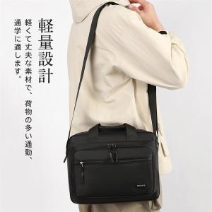 ショルダーバッグ メンズ ビジネスバッグ 斜め...の詳細画像5