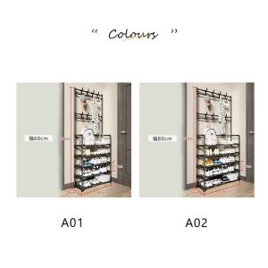 シューズラック 下駄箱 靴箱 収納 5層 シュ...の詳細画像1