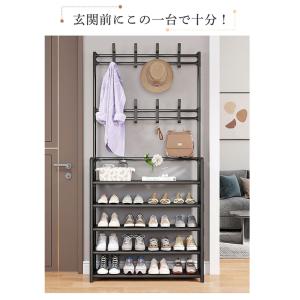 シューズラック 下駄箱 靴箱 収納 5層 シュ...の詳細画像3