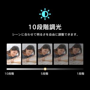 デスクライト LED 卓上ライト 明るい 3段...の詳細画像4