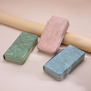 長財布 レディース 財布 花柄 合皮 小銭入れ...の詳細画像2