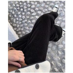 ワイドパンツ レディース 裏起毛 ジョガーパン...の詳細画像3