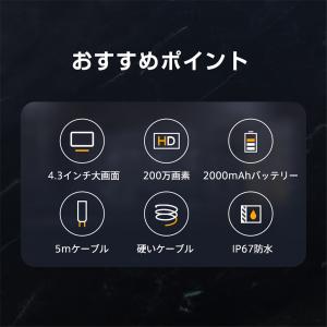 ファイバースコープ 内視鏡 カメラ マイクロス...の詳細画像1