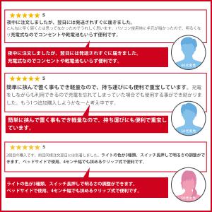 クリップライト led 充電式 調光 おしゃれ...の詳細画像4