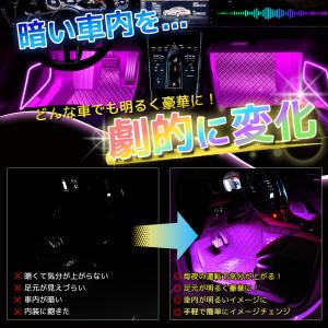 ledテープライト 車 ledライトバー 12...の詳細画像1