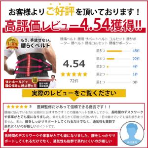 腰痛ベルト 腰サポーター 腰用 サポートベルト...の詳細画像3