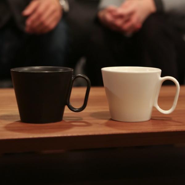生涯を添い遂げるマグ マグカップ 有田焼・美濃焼 ペアセット ブラックマット・ホワイトマット（レギュ...