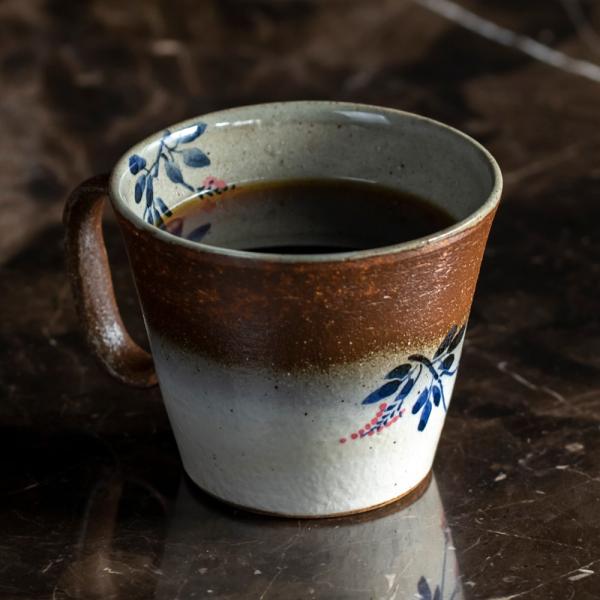 生涯を添い遂げるマグ マグカップ 末家焼 ミヤギノハギ 国産杉箱 宮城県 ギフト プレゼント 日本製...