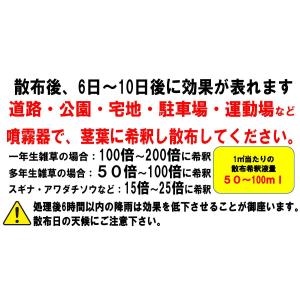 除草剤 草枯れ次郎 500ml シンセイ 除草...の詳細画像2