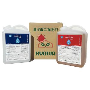 送料無料 まとめ買い 2セット入 ハイポニカ液体肥料 A液B液 各1本 4L 協和 家庭園芸専用 水耕 土耕 鉢植え 野菜 果物 花 液肥｜wise-life