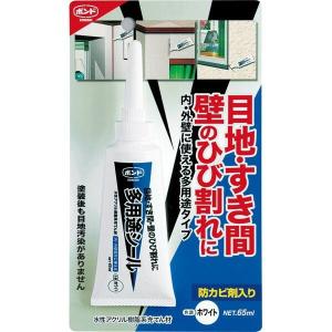 ボンド 多用途シール 65ml ホワイト コニシ 目地・すき間 壁のひび割れに 内・外壁に使える多用途タイプ 塗装後も目地汚染がありません｜wise-life