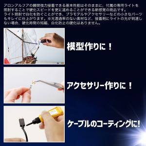 UV接着剤 ボンド アロンアルフア光 4g コ...の詳細画像2