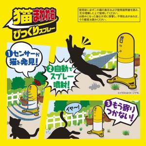 猫まわれ右びっくりスプレー取り換え用 フマキラ...の詳細画像3