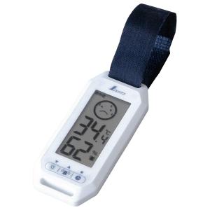 二酸化炭素濃度計 三色表示 光学式 補正機能付 78976 シンワ測定