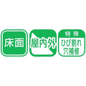コンクリート補修材 床用流し込みセメント グレ...の詳細画像1