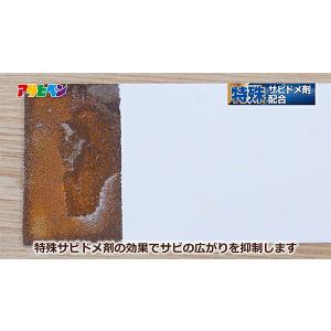 塗料 水性高耐久鉄部用 3L ミルキーホワイト...の詳細画像4