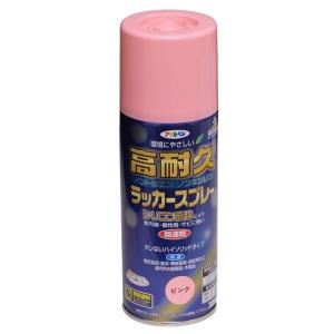アサヒペン 塗料 高耐久ラッカースプレー 300ml グレー ラッカー 