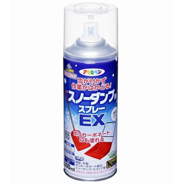 まとめ買い 3本入 スノーダンプ用スプレーEX 透明(クリア) 300ml アサヒペン ポリカーボネ...