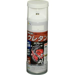アサヒペン 2液 ウレタンスプレー クリヤ 300ml 1本 弱溶剤型 透明