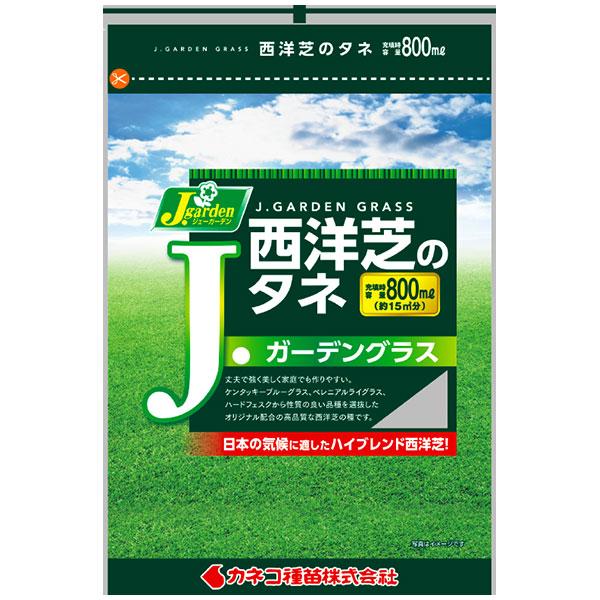 西洋芝のタネ  J・ガーデングラス 800ml 約4.5坪 カネコ種苗 日本の気候に適したハイブレン...