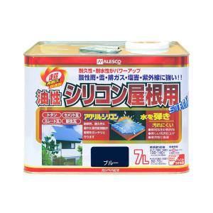 油性シリコン屋根用 ブルー 7L カンペハピオ STRONG つやあり 超高耐久 超速乾 油性塗料｜wise-life