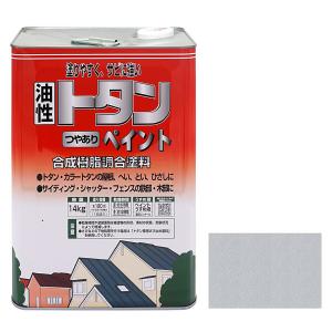 塗料 トタンつやありペイント シルバー 14kg...の商品画像