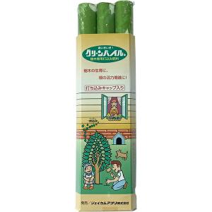 グリーンパイル G-100(スモール) 100g×3本パック ジェイカムアグリ 打ち込みキャップ入り 樹木専用打込み肥料 M2の商品画像