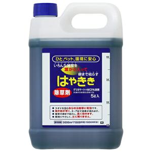 はやきき 5L ハート ジェネリック農薬 ジェネリック除草剤 早く効く除草剤 根まで枯らす除草剤 雑草対策 雑草退治 除草剤｜wise-life