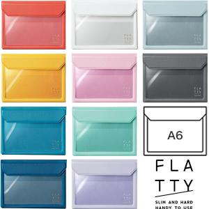 キングジム かさばらないバッグインバッグ フラッティ A6サイズ 約172×132×20mm FLATTY No.5360 M6