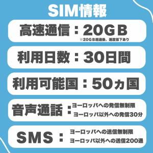 ヨーロッパ周遊50ヵ国 プリペイドSIMカード...の詳細画像1