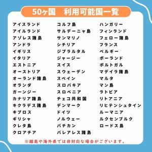 ヨーロッパ周遊50ヵ国 プリペイドSIMカード...の詳細画像4