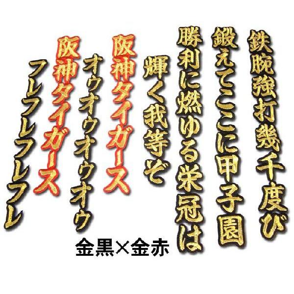 阪神タイガース六甲おろしワッペン3番（大）