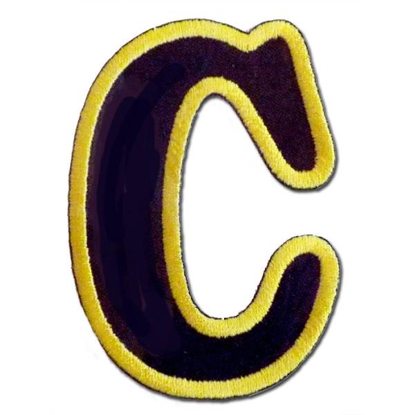 阪神タイガース 2020キャプテンマークワッペン（黒黄縁）