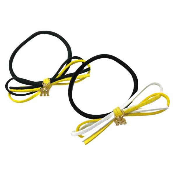 阪神タイガース　スエードリボンヘアゴム