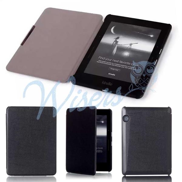 wisers Amazon Kindle Voyage 専用 スリム ケース カバー ブラック [2...
