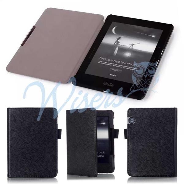 wisers Amazon Kindle Voyage 専用 ケース カバー ブラック [2014年...