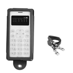 (ストラップ2種付) wisers ケース ワンナンバーフォン ON 01 専用 手帳型 docomo ドコモ 1.5インチ ケータイ ケース カバー [2019 年 新型] 全2色