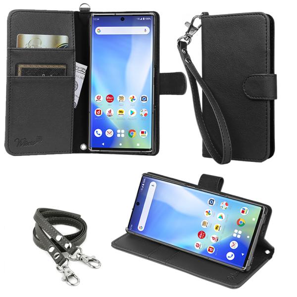 (ストラップ2種付) wisers スマホケース arrows NX9 F-52A 専用 富士通 F...